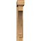 Ekena Millwork Imperial Block Rough Sawn Bracket w/ Offset Brace, Western Red Cedar, 6"W x 28"D x 36"H BKT0604X28X36IMP05RWR - alternate 2